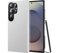 for Samsung Galaxy S25 Ultra Case with Screen Protector, Military Grade Protection S25 Ultra Protective Case Rugged PC Hard Silcone Shockproof Cover for Samsung S25 Ultra 5G Phone Case (Silver)