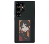 For Samsung Galaxy S25 Ultra E Ink Phone Cover 4-Color Display Pattern Customized Case Black