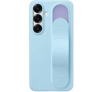 For Samsung Galaxy S26 Button Smart Case, Standing Grip Smartphone Case | Mobile Phone Case | Finger Holder | Slim Design Mobile Phone Case | Band Cover | Smart Button | (Far Peak Blue, Samsung S26)
