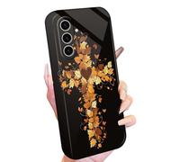 for Samsung Galaxy S26 Phone Case for Women Men Christian Cross Leaf Design Slim Lightweight Full-Body Rugged Hard PC Drop Shockproof Anti-Scratch Protective Cover for Samsung S26 5G 6.3" 2026