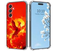 for Samsung Galaxy S26 Plus Case with Red Phoenix at Sunset Pattern Design Ultra-Thin Clear Soft TPU Silicone Shock Proof Protective Phone Cover Case for Samsung Galaxy S26 Plus 6.7 inch 2026