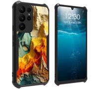 for Samsung Galaxy S26 Ultra Case with Beautiful Colorful Mountains Pattern Design Soft TPU Bumper + Acrylic Back Lightweight Shock Protective Phone Case for Samsung Galaxy S26 Ultra 5G 6.9 inch 2026