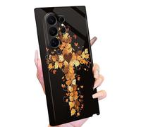 for Samsung Galaxy S26 Ultra Phone Case for Women Men Christian Cross Leaf Design Slim Lightweight Full-Body Rugged Hard PC Drop Shockproof Anti-Scratch Protective Cover for Samsung S26 Ultra 5G 6.9"