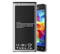 For Samsung Galaxy S5 Mini Battery, 2600mAh High Capacity Replacement Battery Compatible with EB-BG800BBE/EB-BG800BBU Models