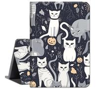 for Samsung Galaxy Tab A 10.1 Case 2019, Only Fit (SM-T510/ SM-T515/ SM-T517 Case),Slim Lightweight Smart Shell Stand Cover with Auto Wake/Sleep Case for Galaxy Tab A 10.1,Various Cats Grey