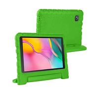 For Samsung Galaxy Tab A 2016 10.1" Case - Heavy Duty Shockproof & Dustproof Convertible Handle Stand Easy to Carry Lightweight Full Body Protective Case Kids Friendly Rugged Case T580 T585 Green