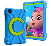 for Samsung Galaxy Tab A 8.4" 2020/ SM-T307 Kids Tablet Case- Dual Layer Shockproof Handle Rotating Stand Full-Body Protective Case
