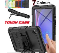 TECHGEAR Rugged Case for Samsung Galaxy Tab A9 Plus 11" (SM-X210 / SM-X215) - Heavy Duty Shockproof Armour Cover with Built-in Stand & Screen Protector - Ideal for Schools, Work, Warehouse