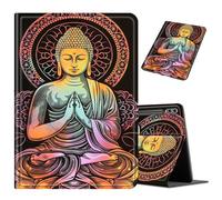 for Samsung Galaxy Tab S10 Ultra/Tab S9 Ultra 14.6-Inch Case, Durable Shockproof Protective Case with Multi-Angle Stand & Pen Holder, Slim Case for Galaxy Tab S9 Ultra & S10 Ultra,Buddha