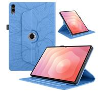 for Samsung Galaxy Tab S11 Ultra Case 14.6 inch,Fashion Embossing Technology,Multi-Viewing Angles,Slim Light Shell Cover,PU Leather+TPU,Compatible with Samsung Galaxy Tab S11 Ultra,Blue