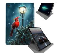for Samsung Galaxy Tab S6 Lite 10.4 inch 2024/2022 (SM-P613/P619)/2020 (SM-P610/P615) Case,BEOTIWAD 360 Degree Rotating Folding Stand Protective Cover with Auto Sleep/Wake,Northern Cardinal Bird