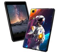 for Samsung Galaxy Tab S6 Lite Case 2024/2022/2020 with Man in The Universe Pattern Style Design Slim Soft Lightweight TPU Shock Proof Protective Tablet Case for Galaxy Tab S6 Lite 10.4 inch