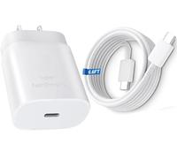 for Samsung Galaxy Tab S9/A9 A15 A16 A55 C55 S25 S24 S23 S22 Plus/Ultra/FE Z Fold/Flip,iPhone 16/15 Pro Max 25W USB C Charger Samsung Charger Fast Charging Cord 6FT Samsung Fast Charger Type C Charger
