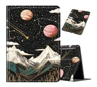 for Samsung Galaxy Tab S9 FE 5G 10.9" / Galaxy Tab S9 11" 2023 Case, Galaxy Tab S9 FE Durable Case with Auto Wake/Sleep & Multi-Angle Stand, for Kids Galaxy Tab S9 FE 5G Case, Planet Snow Mountain