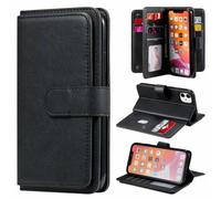 for Samsung Galaxy Xcover7 Case, Premium Shockproof PU Leather Folio Notebook Phone Cases Cover with 10 Card Slots Kickstand Magnetic Closure Full Protection Wallet Skin for Samsung Galaxy Xcover7