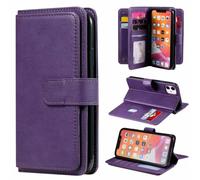 for Samsung Galaxy Xcover7 Case, Premium Shockproof PU Leather Folio Notebook Phone Cases Cover with 10 Card Slots Kickstand Magnetic Closure Full Protection Wallet Skin for Samsung Galaxy Xcover7