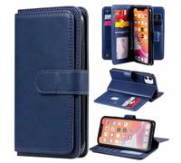 for Samsung Galaxy Xcover7 Case, Premium Shockproof PU Leather Folio Notebook Phone Cases Cover with 10 Card Slots Kickstand Magnetic Closure Full Protection Wallet Skin for Samsung Galaxy Xcover7