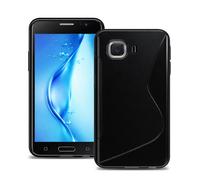 For Samsung Galaxy Young 2 G130 Phone Case - Lightweight Silicone Gel Shockproof Soft TPU Slim Protective Flexible Back Case Phone Cover - Black S Line