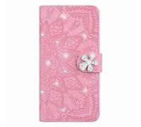 for Samsung Galaxy Z Fold 6 Case 3D Handmade Gems Crystal Glitter Plum Love Girly Wallet Phone Cases Shockproof PU Leather Stand Magnetic Flip Notebook Protective Cover for Samsung Galaxy Z Fold 6