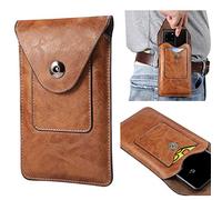 for Samsung Galxay S24 Plus S23+,S22+ 5G,S21 FE,Note20,S21+ 5G,S20+,S10Lite,S10+,S9+,Note10+ Leather Cell Phone Holster,Men Universal Belt Loop Waist Bag for Outdoor