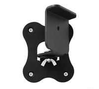 for Samsung HW-Q990F Rear Speaker Wall Bracket Angled Mount High Grade Steel Secure Holding Black 110x90mm