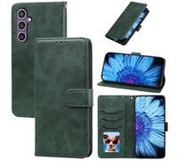 for Samsung S24 FE Case, PU Luxury Leather Wallet with TPU Inner Shell S24 FE Case, Magnetic All-Round Protective Flip Galaxy S24FE Cases [Book Kickstand][Anti-Drop ][Card Holders ]