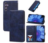 for Samsung S24 FE Case, PU Luxury Leather Wallet with TPU Inner Shell S24 FE Case, Magnetic All-Round Protective Flip Galaxy S24FE Cases [Book Kickstand][Anti-Drop ][Card Holders ]