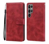 for Samsung S25 Ultra Case, Kickstand Magnetic Flip Folio S25 Ultra Case Wallet with 3 Card Slots, Premium PU Leather S25Ultra Phone Cases with RFID Blocking, Shockproof Protective for Galaxy S-25U 5G