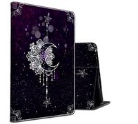 for Samsung Tab A 10.1 Case 2019,BEOTIWAD SM-T510/ T515 Shockproof Folding Stand Cover with Auto Wake/Sleep for Galaxy Tab A 10.1 2019,Moon Star Galaxy Florals