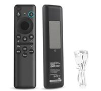 for Samsung TV Remote, BN59-01432A Solar Voice Replacement for Samsung Remote Control Smart TV with USB-C Charging, Compatible with Samsung OLED Neo QLED Crystal UHD Frame 4K 8K Smart TVs
