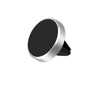 For Samsung Universal Magnetic Car Phone Holder Mount Air Vent Smartphone Mobile Stand Bracket Cell GPS Support In Car(Silver)