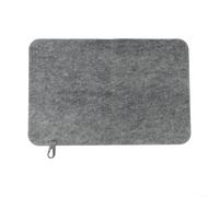 For Sauna Mat Using Felt Composition for Performance in For Sauna Shower Room and Steam Room Conditions (Gray)