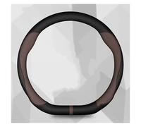 For Scenic For Clio For Laguna 2 3 4 5 For Kangoo For Fluence For Megane For Trafic For Talisman For Twingo For Kaptur Car Steering Wheel Cover Steering Wheel Protective Cover(D brown)