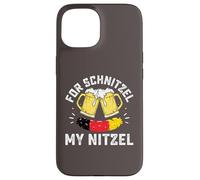 For Schnitzel My Nitzel German Beer Wurst Funny Oktoberfest Case for iPhone 15