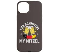 For Schnitzel My Nitzel German Beer Wurst Funny Oktoberfest Case for iPhone 15 Plus