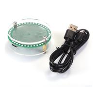 for schumann for frequency Generator Adjustable 0.01-100kHz Pulse Resonance Machine with RGB LED Light for Stress Relief Healing Device Portable Travel Friendly