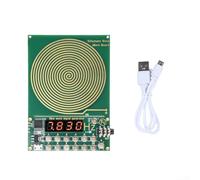 for schumann Wave Generator, Adjustable 7.83Hz Portable Sine Wave for Relaxation Sleep Aid Wellness Frequency Device 110V(Gold)