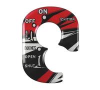 For SCR 110 Today 100 JOY 125 Scooter Decorations 3D Motorcycle Key Switch Sticker And Decal(DESIGN G)