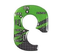 For SCR 110 Today 100 JOY 125 Scooter Decorations 3D Motorcycle Key Switch Sticker And Decal(DESIGN P)