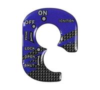 For SCR 110 Today 100 JOY 125 Scooter Decorations 3D Motorcycle Key Switch Sticker And Decal(DESIGN O)