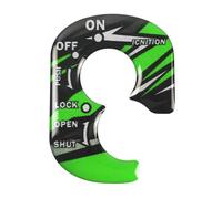 For SCR 110 Today 100 JOY 125 Scooter Decorations 3D Motorcycle Key Switch Sticker And Decal(DESIGN D)