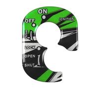 For SCR 110 Today 100 JOY 125 Scooter Decorations 3D Motorcycle Key Switch Sticker And Decal(DESIGN J)