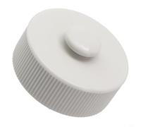 For Screw Cap Replacement Pool Drain Cap for Above-Ground Pools 42 Inches and Higher, White Plastic Pool Drainage Cap Compatible with
