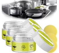 for Scrubology Cleaning Stone,Scrubology Stone Cleaner with Power Sponge,Eco-Friendly CleaningStone Paste,Cleaning Pebble Stones Shower Floor Paste,for Bath & Shower,Sink,Cooker (3)