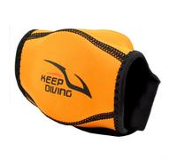 For scuba Diving Accessory Neoprene Cover to Protect Your Second Stage Breathing Regulator from Dust (Orange)