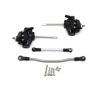 For SCX10 90046 90047 Front And Rear Door Axle 313mm Wheel Base Metal Reverse Transmission Steering Components For Climbing Frame RC Spare Parts