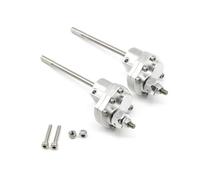 For SCX10 90046 90047 Front And Rear Door Axle 313mm Wheel Base Metal Reverse Transmission Steering Components For Climbing Frame RC Spare Parts