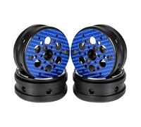 For Scx10 For Capra For Trx4 For Tgh For Dlux For Gspeed V4 For Ugrc Chassis 1/10 Rc Car 1.9 Inch Carbon Fiber Wheels Rim Upgrade Parts Component