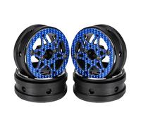For Scx10 For Capra For Trx4 For Tgh For Dlux For Gspeed V4 For Ugrc Chassis 1/10 Rc Car 1.9 Inch Carbon Fiber Wheels Rim Upgrade Parts Component