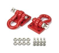 For Scx10 For Trx4 1/10 Rc Crawler Metal Recovery Tow Shackle Winch Hook Bow Shackles Snatch Blocks Chain Anchor Upgrade Parts Rc Upgrade Model